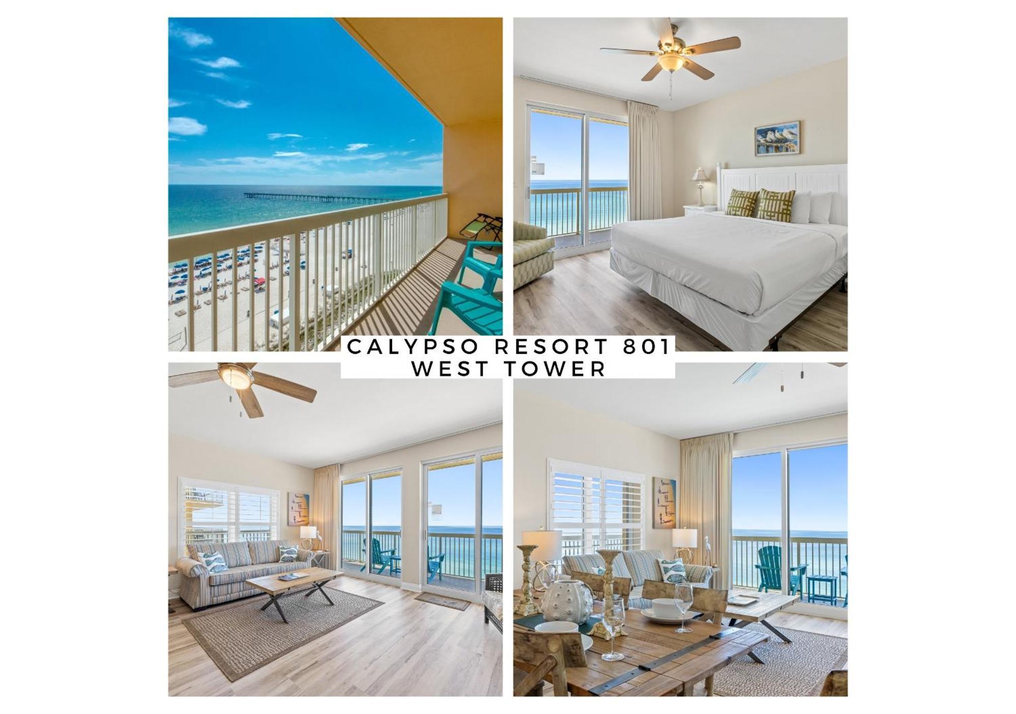Calypso Resort And Towers #801-W By Book That Condo パナマシティービーチ エクステリア 写真
